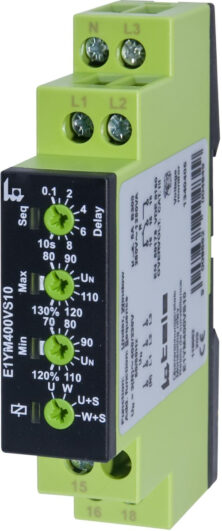 Tele E1YM400VS10 Τριφασικός Επιτηρητής Τάσης Ράγας 03.031.0006