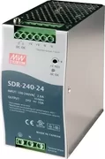 Mean Well Τροφοδοτικό Ράγας SDR240-24 με Έξοδο 24V και Ισχύ 240W 10A