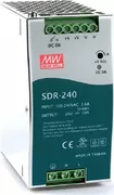 Mean Well Τροφοδοτικό Ράγας SDR240-24 με Έξοδο 24V και Ισχύ 240W 10A 2