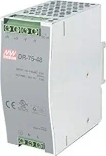 Mean Well Τροφοδοτικό Ράγας DR-75-48 με Έξοδο 48V και Ισχύ 75W 1.6A