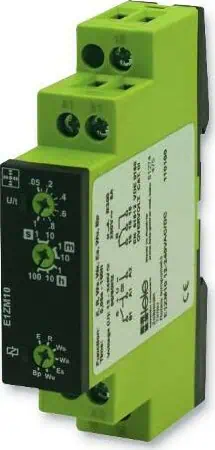 Tele Relay Χρονικό 8 Λειτουργιών 1-100h (12-240VAC/DC) E1ZM10 01.077.0624