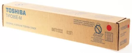 Toshiba T-FC65E Toner Laser Εκτυπωτή Ματζέντα 6000 Σελίδων (6AK00000183) 1