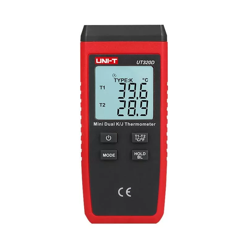UT-320D Ψηφιακό θερμόμετρο με 2 εισόδους 3 UT-320D Ψηφιακό θερμόμετρο με 2 εισόδους