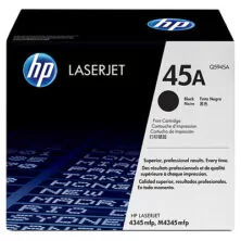HP 45A Toner Laser Εκτυπωτή Μαύρο 18000 Σελίδων (Q5945A)
