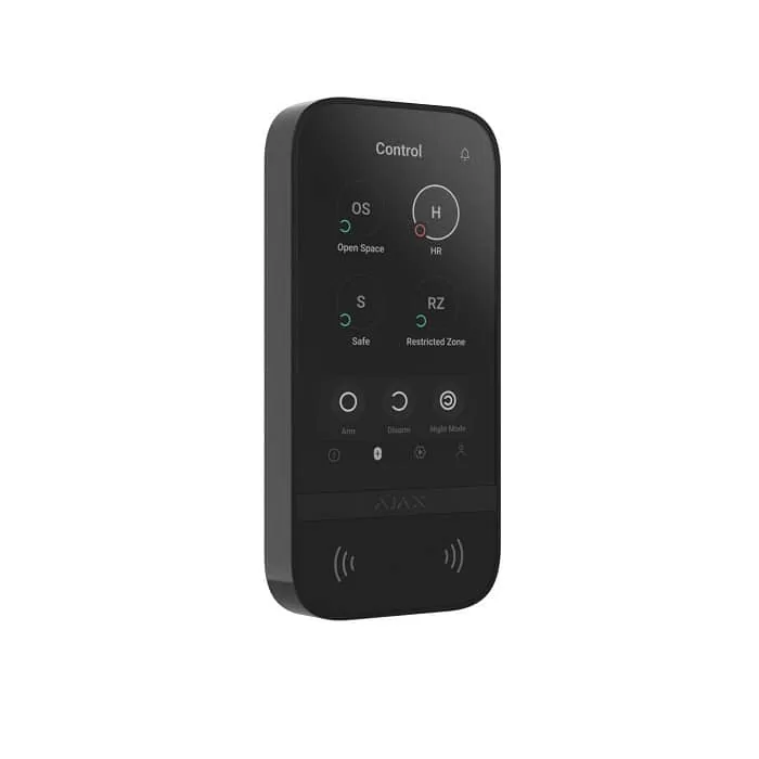 AJAX KEYPAD TOUCHSCREEN BLACK 3 AJAX KEYPAD TOUCHSCREEN BLACK