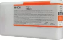 Epson T653A Μελάνι Εκτυπωτή InkJet Πορτοκαλί (C13T653A00)