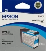 Epson T5802 Μελάνι Εκτυπωτή InkJet Κυανό (C13T580200) 1 Epson T5802 Μελάνι Εκτυπωτή InkJet Κυανό (C13T580200)