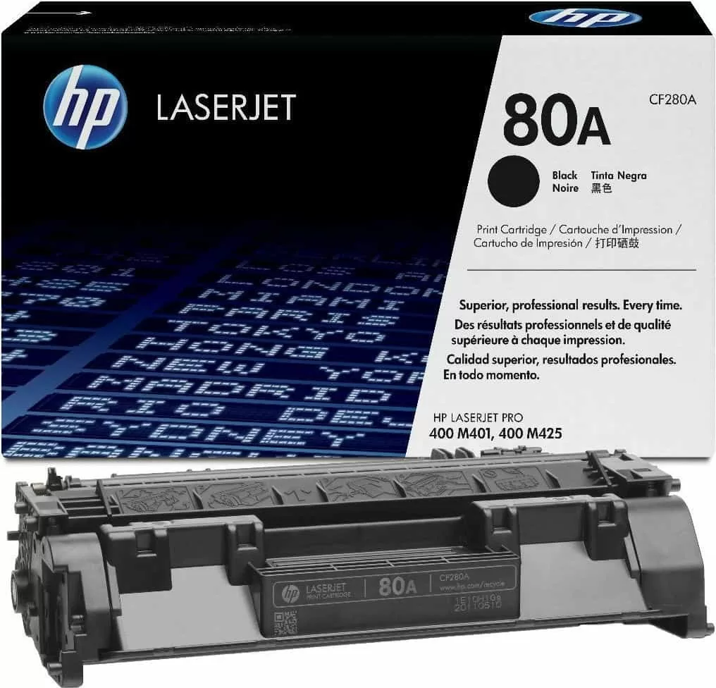 HP 80A Toner Laser Εκτυπωτή Μαύρο 2700 Σελίδων (CF280A) 3 HP 80A Toner Laser Εκτυπωτή Μαύρο 2700 Σελίδων (CF280A)