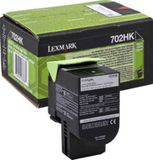 Lexmark 702HK Toner Laser Εκτυπωτή Μαύρο High Yield Return Program 4000 Σελίδων (70C2HK0)