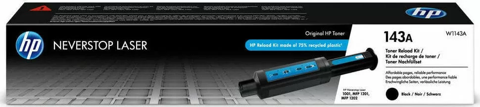 HP 143A Neverstop Toner Reload Kit (W1143A) 4 HP 143A Neverstop Toner Reload Kit (W1143A) - Image 2