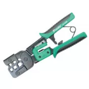Πρέσα Ακροδεκτών Δικτύου RJ12, RJ11, RJ45, RJ10 με Απογυμνωτή (Μήκος 180mm) 2