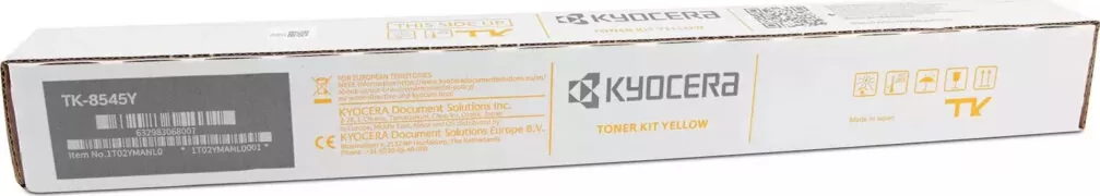 Kyocera TK-8545Y Toner Laser Εκτυπωτή Κίτρινο 20000 Σελίδων (1T02YMANL0) 1 Kyocera TK-8545Y Toner Laser Εκτυπωτή Κίτρινο 20000 Σελίδων (1T02YMANL0)