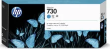 HP 730 Μελάνι Εκτυπωτή InkJet Κυανό (P2V68A)