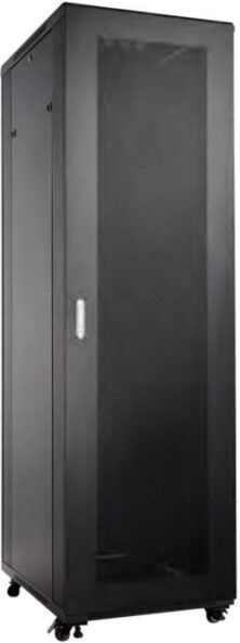 Safewell Επιδαπέδια Καμπίνα Rack 47U Ασυναρμολόγητη 80x80x227cm Μαύρο SNB8847ΙΚ