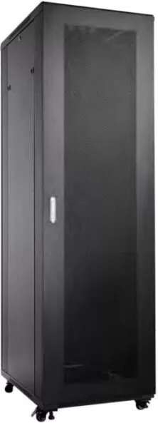 Safewell Επιδαπέδια Καμπίνα Rack 47U Ασυναρμολόγητη 80x80x227cm Μαύρο SNB8847ΙΚ