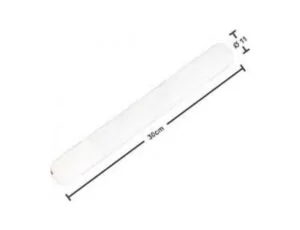 ΣΙΛΙΚΟΝΗ ΡΑΒΔΟΣ Φ11 30cm (~1kg/bag) ΛΕΥΚΟ 61103 T/PRO'SKIT 1