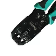 Πρέσα Ακροδεκτών Δικτύου RJ12, RJ45, RJ10 με Απογυμνωτή & Μηχανισμό Καστάνιας 3