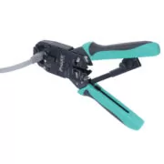Πρέσα Ακροδεκτών Δικτύου RJ12, RJ45, RJ10 με Απογυμνωτή & Μηχανισμό Καστάνιας 4