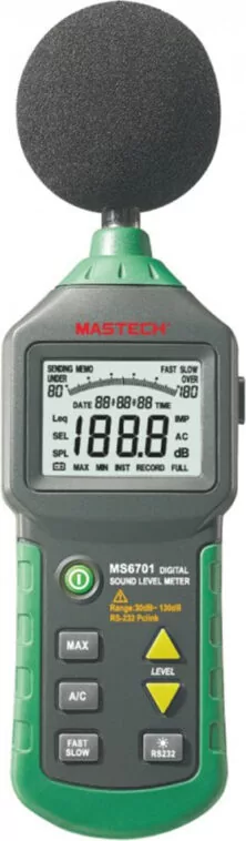 Mastech MS6701 Μετρητής Ήχου 30-130dB