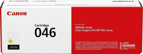 Canon 046 Toner Laser Εκτυπωτή Κίτρινο 2300 Σελίδων (1247C002) 1