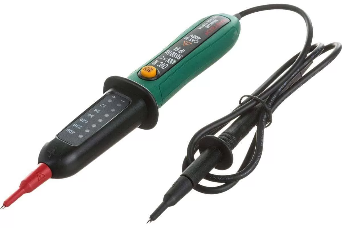 ΔΟΚΙΜΑΣΤΙΚΟ ΤΑΣHΣ 400V + RCD TESTER MS8922B MGL MASTECH 3 ΔΟΚΙΜΑΣΤΙΚΟ ΤΑΣHΣ 400V + RCD TESTER MS8922B MGL MASTECH