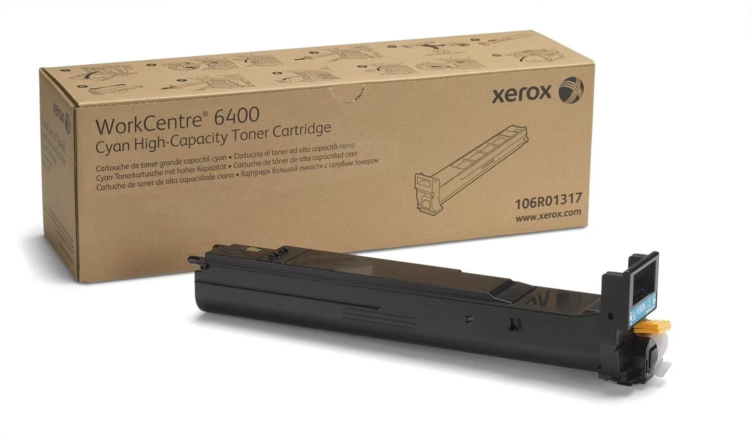 Xerox 106R01317 Toner Κυανό High Capacity 14000 Σελίδων 3 Xerox 106R01317 Toner Κυανό High Capacity 14000 Σελίδων