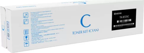 Kyocera TK-8725C Toner Laser Εκτυπωτή Κυανό 30000 Σελίδων (1T02NHCNL0) 2
