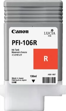 Canon PFI-106 Μελάνι Εκτυπωτή InkJet Κόκκινο (6627B001)