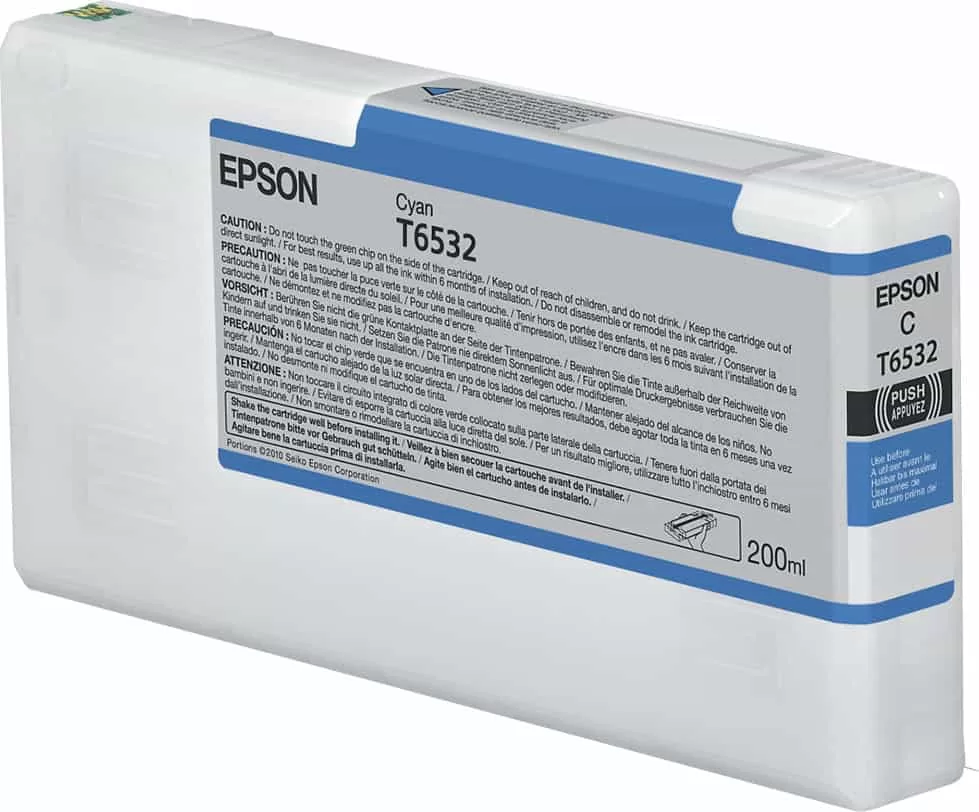 Epson T6532 Μελάνι Εκτυπωτή InkJet Κυανό (C13T653200) 5 Epson T6532 Μελάνι Εκτυπωτή InkJet Κυανό (C13T653200) - Image 3