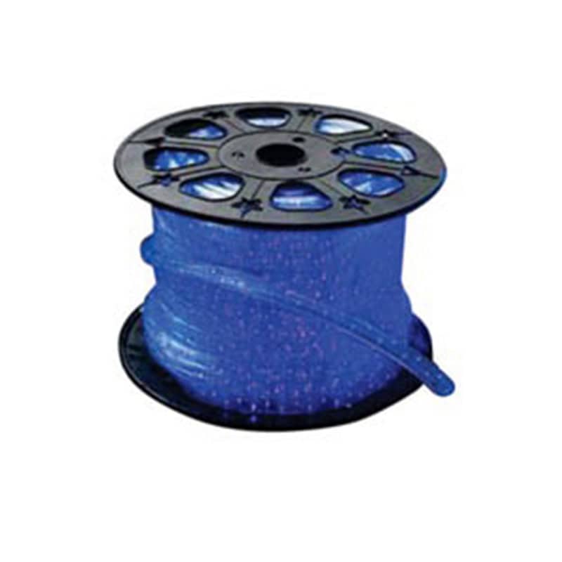 ΦΩΤΟΣΩΛΗΝΑΣ ΜΟΝΟΚΑΝΑΛΟΣ LED Φ13mm ΔΙΑΦΑΝΕΣ ΣΩΜΑ ΜΠΛΕ LED 50m ΜΕ ΤΡΙΑ ΣΕΤ ΑΞΕΣΟΥΑΡ SGR - Image 2