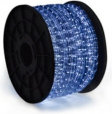 ΦΩΤΟΣΩΛΗΝΑΣ ΜΟΝΟΚΑΝΑΛΟΣ LED Φ13mm ΔΙΑΦΑΝΕΣ ΣΩΜΑ ΜΠΛΕ LED 50m ΜΕ ΤΡΙΑ ΣΕΤ ΑΞΕΣΟΥΑΡ SGR