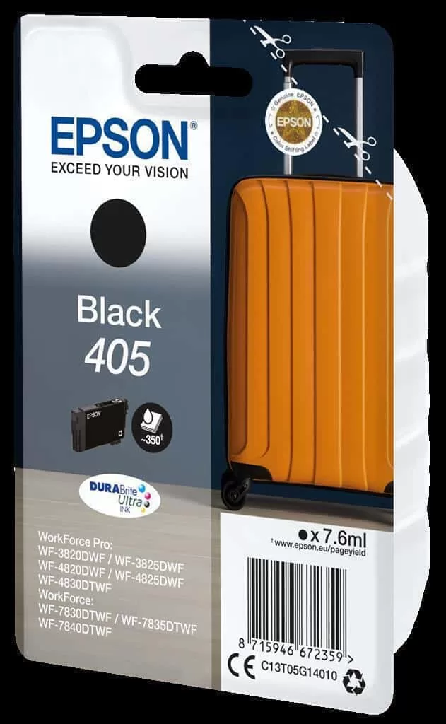 Epson 405 Μελάνι Εκτυπωτή InkJet Μαύρο (C13T05G14010) 4 Epson 405 Μελάνι Εκτυπωτή InkJet Μαύρο (C13T05G14010) - Image 2