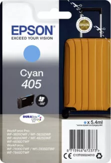 Epson 405 Μελάνι Εκτυπωτή InkJet Κυανό (C13T05G24010)