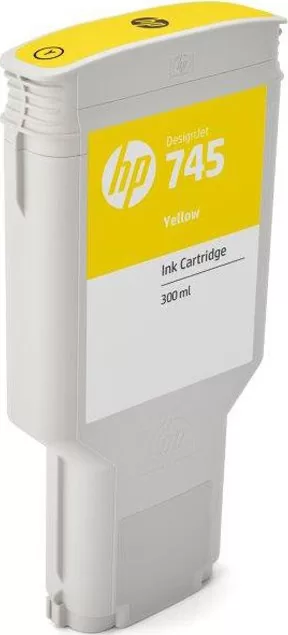 HP 745 Yellow 300ml (F9K02A) 4 HP 745 Yellow 300ml (F9K02A) - Image 2