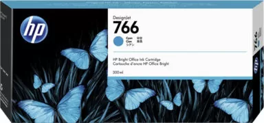HP 766 Μελάνι Εκτυπωτή InkJet Κυανό (P2V89A)
