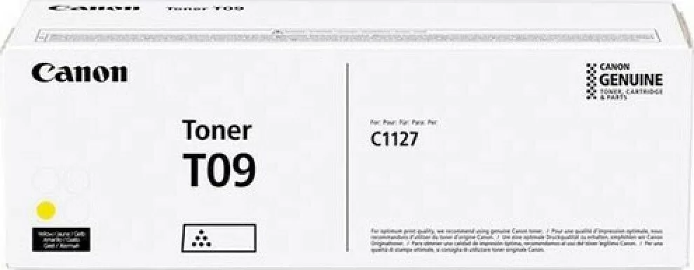 Canon T09 Toner Laser Εκτυπωτή Κίτρινο 5900 Σελίδων (3017C006) 3 Canon T09 Toner Laser Εκτυπωτή Κίτρινο 5900 Σελίδων (3017C006)