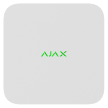 AJAX NVR 8CH WHITE ΚΑΤΑΓΡΑΦΙΚΟ AJAX 8 ΚΑΝΑΛΙΩΝ 4Κ - H265