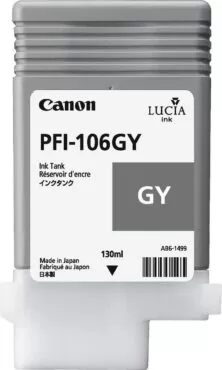 Canon PFI-106 Μελάνι Εκτυπωτή InkJet Γκρι (6630B001)