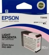 Epson T5806 Μελάνι Εκτυπωτή InkJet Ανοιχτό Ματζέντα (C13T580600)