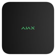 AJAX NVR 8CH - ΜΑΥΡΟ ΚΑΤΑΓΡΑΦΙΚΟ AJAX 8 ΚΑΝΑΛΙΩΝ 4Κ - H265