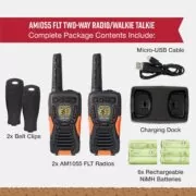 Cobra AM-1055 Αδιάβροχο Walkie Talkie 12km 4