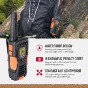 Cobra AM-1055 Αδιάβροχο Walkie Talkie 12km 2