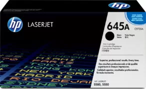 HP 645A Toner Laser Εκτυπωτή Μαύρο 13000 Σελίδων (C9730A)