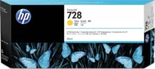 HP 728 Μελάνι Εκτυπωτή InkJet Κίτρινο (F9K15A)
