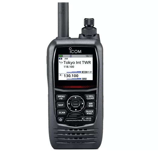 ICOM IC-R15 Αδιάβροχος Δέκτης IPX7 VHF/UHF 108-500MHz Bluetooth Dual Standby 3 ICOM IC-R15 Αδιάβροχος Δέκτης IPX7 VHF/UHF 108-500MHz Bluetooth Dual Standby