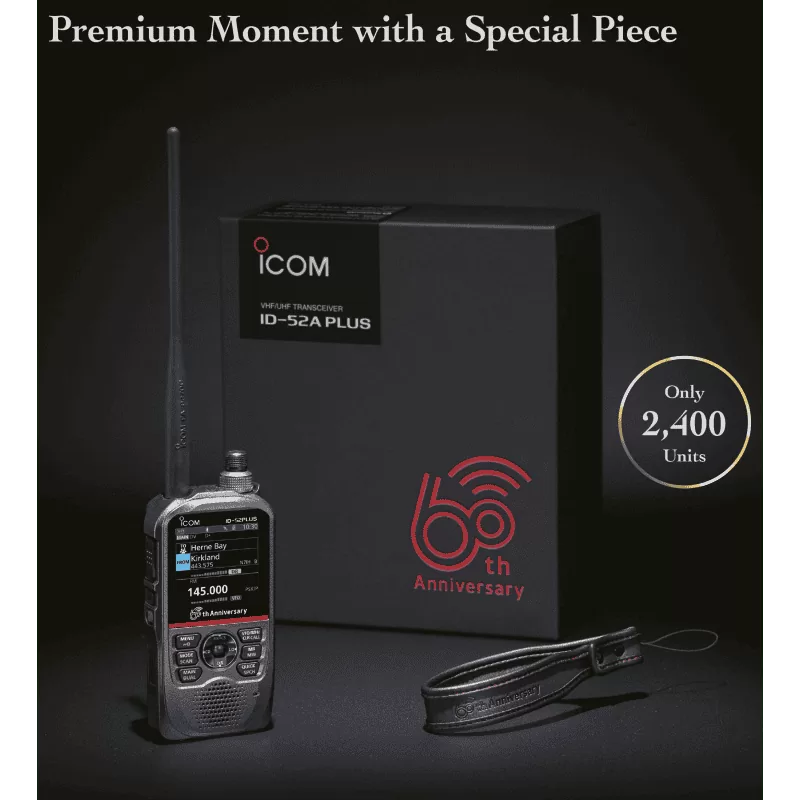 ICOM ID-52E Plus 60th anniversary limited version 4 ICOM ID-52E Plus 60th anniversary limited version - Image 2