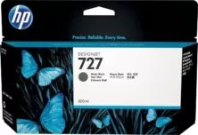 HP 727 Μελάνι Εκτυπωτή InkJet Matte Μαύρο (C1Q12A)