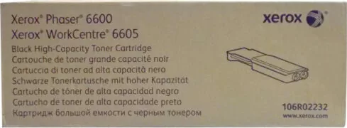Xerox 106R02232 Toner Laser Εκτυπωτή Μαύρο High Capacity 8000 Σελίδων 2