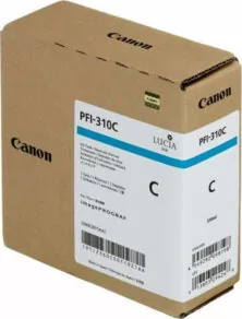 Canon PFI-310 Μελάνι Εκτυπωτή InkJet Κυανό (2360C001)