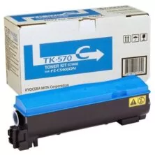 Kyocera TK-570C Toner Laser Εκτυπωτή Κυανό 12000 Σελίδων (1T02HGCEU0)
